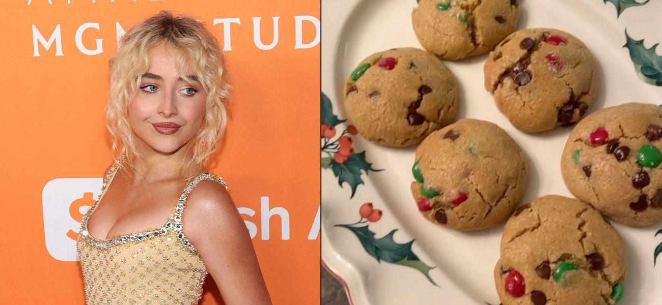 Sabrina Carpenter’s Festive Cookies Are A Holiday Treat