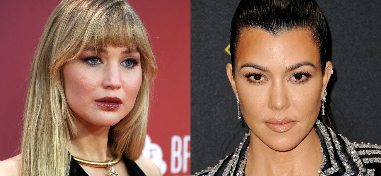 La visión brutalmente honesta de Jennifer Lawrence sobre Kourtney Kardashian se vuelve viral