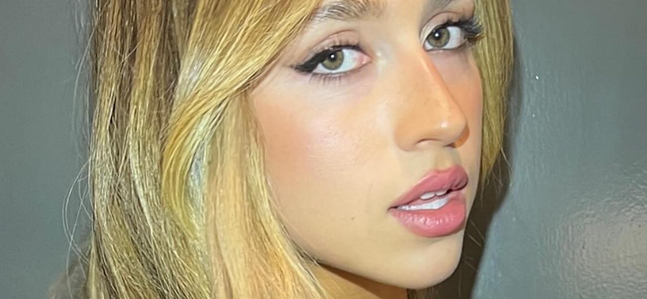 Tate McRae In Plunging String Bikini Highlights Her 'Two Big Reasons'