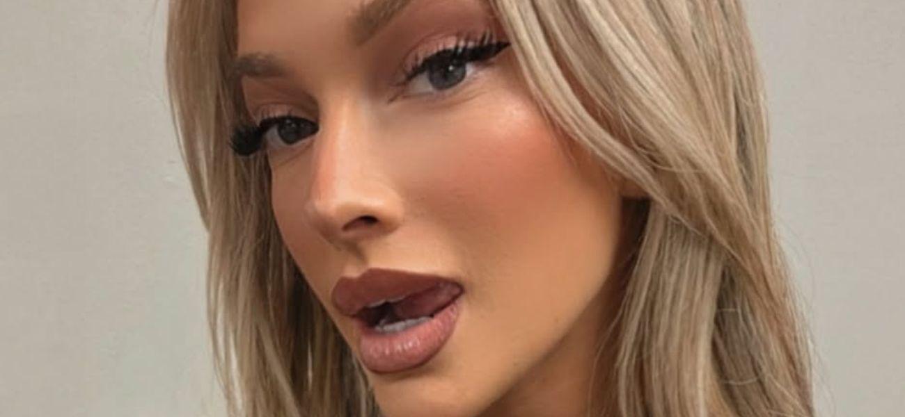 Karmen Petrovic parece ‘fumegante’ em um biquíni rosa