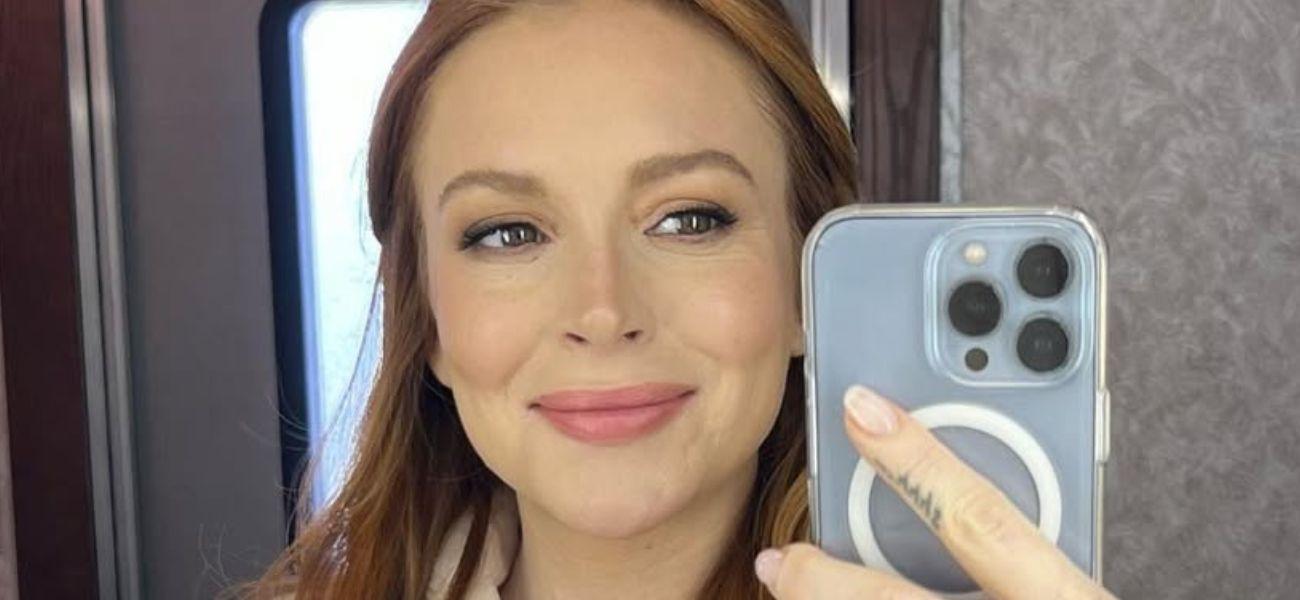 O momento do biquíni azul de Lindsay Lohan prova que ela sempre foi aquela garota