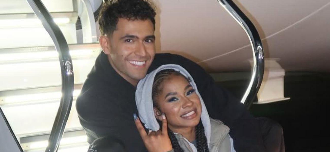 Ezra Sosa aborda de forma hilariante os rumores de noivado de Jordan Chiles