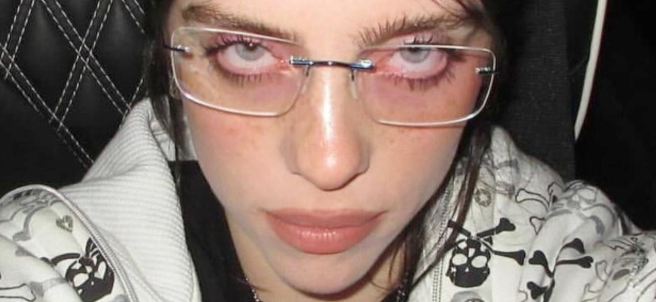 Billie Eilish Shows 'A Little Courage' While Shirtless Outdoors