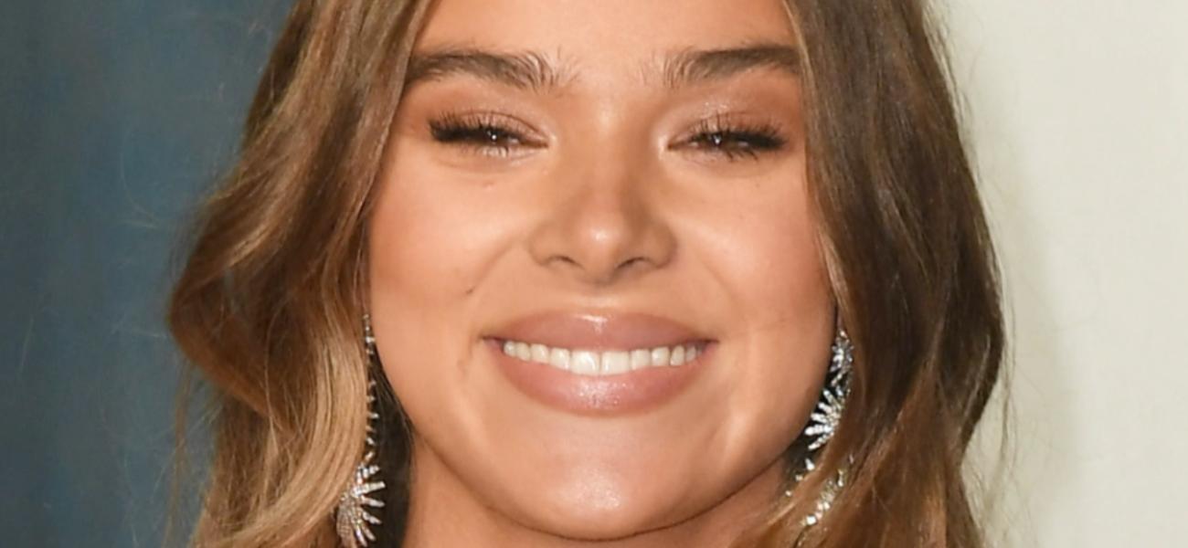 Hailee Steinfeld Stretching In G-String Bikini Poolside Told: 'Holy Buns'