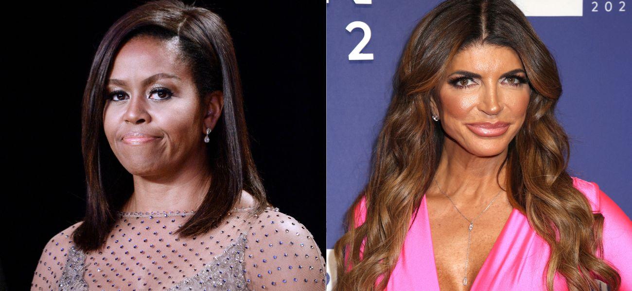 Michelle Obama relembra sua cena favorita de ‘Real Housewives’.