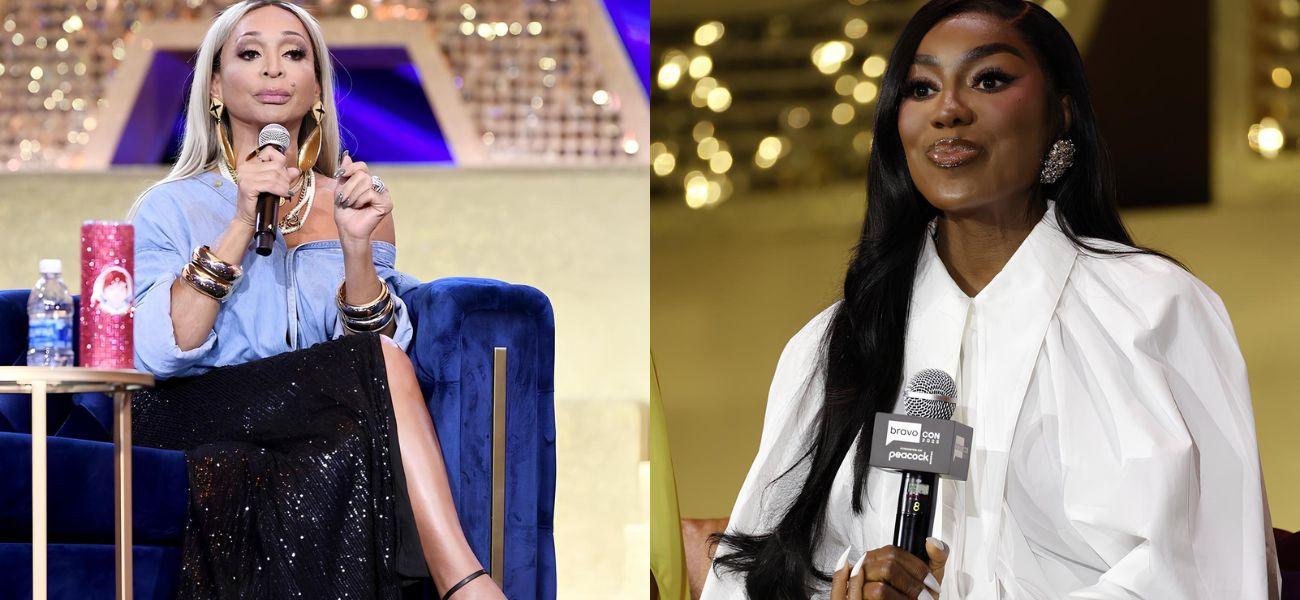 Karen Huger entrega aviso legal rigoroso para Wendy na reunião de ‘RHOP’