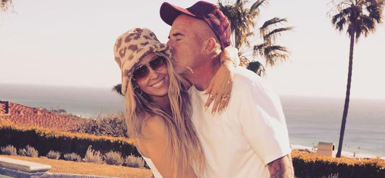 Tish Cyrus And Husband Dominic Purcell 1