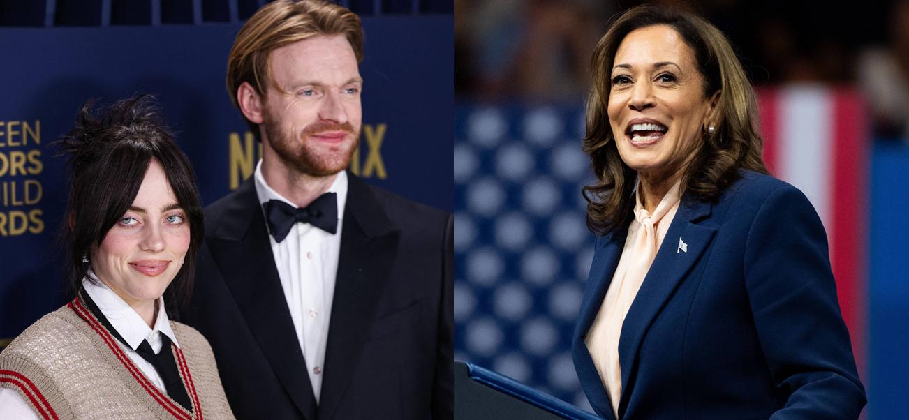 Billie Eilish & Brother Finneas Join Ranks Of Celebrities Endorsing Kamala Harris