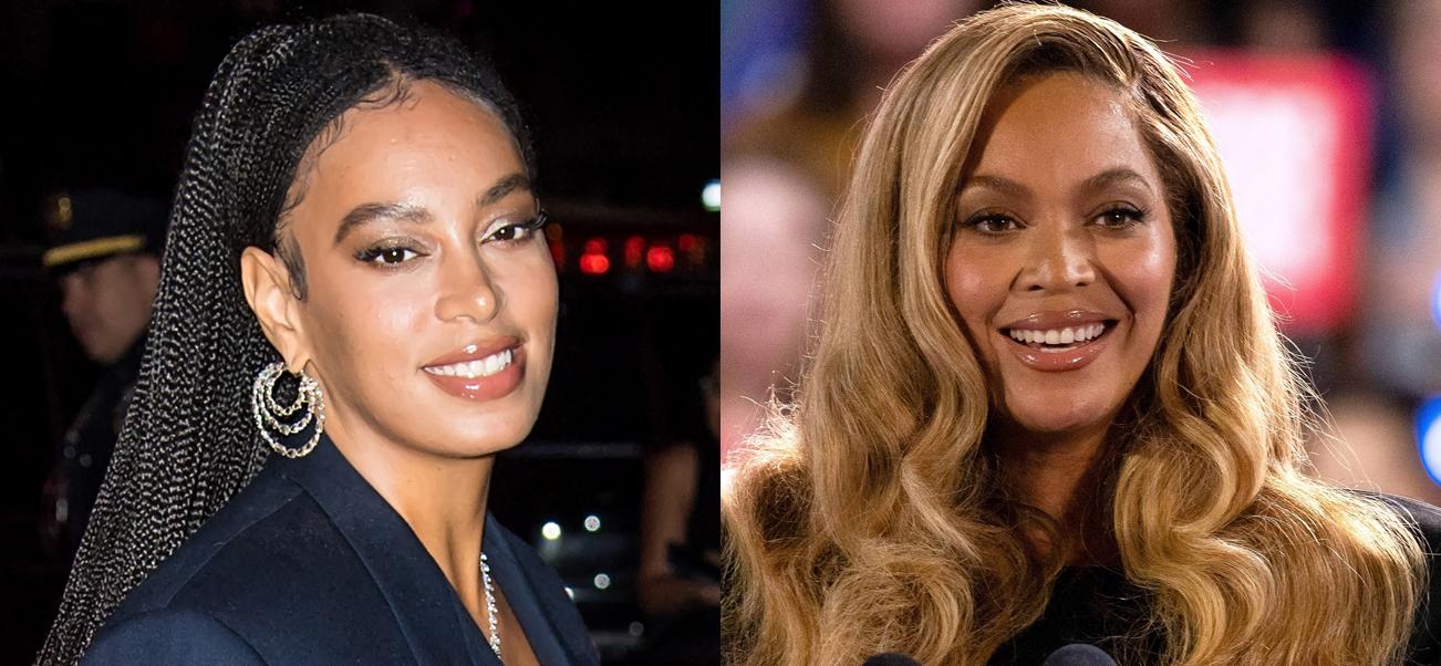 Beyoncé e Solange Knowles tiveram fins de semana muito diferentes