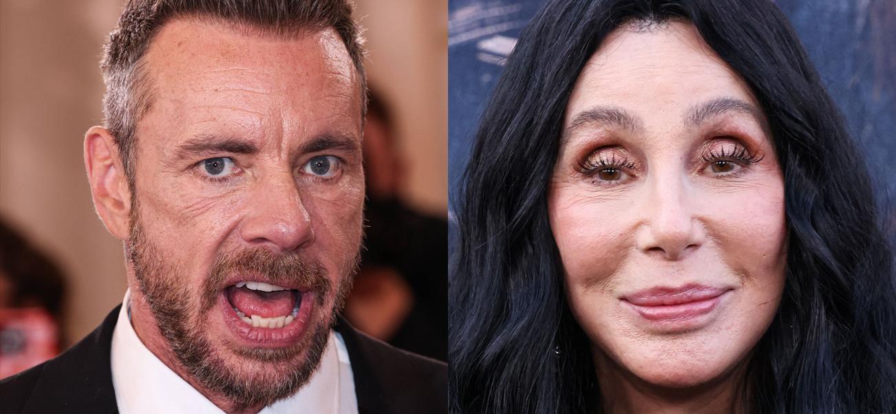 Dax Shepard Reacts To Cher's Low-Key Roast On The Golden Globes Red Carpet