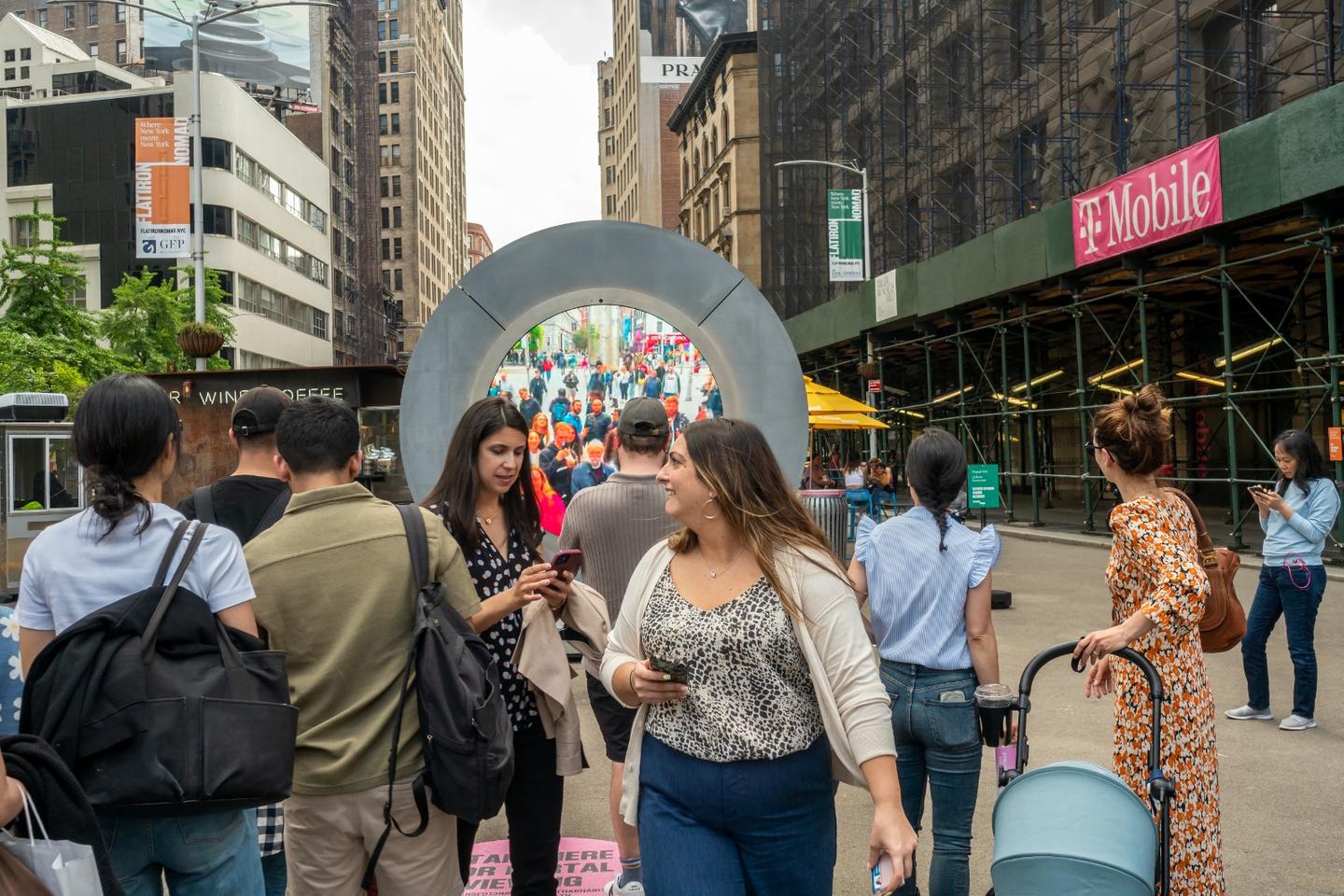 TikToker Flashes DublinNew York Portal Causing Temporary Shutdown