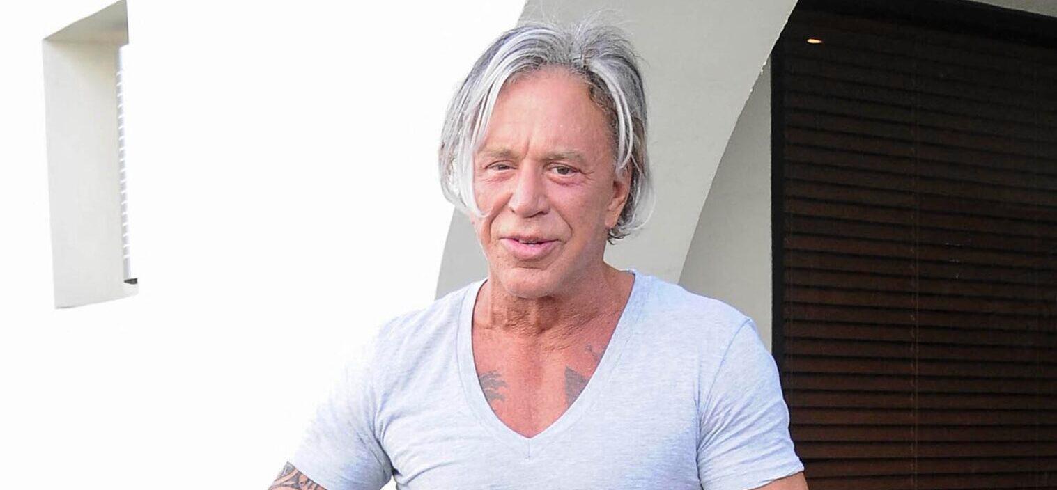 Mickey Rourke enfrenta despejo enquanto problemas legais se acumulam