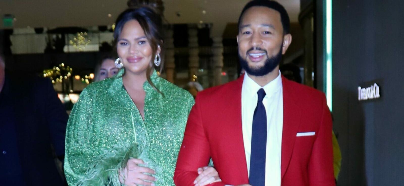 Chrissy Teigen And John Legend Celebrate Valentine’s With Kids