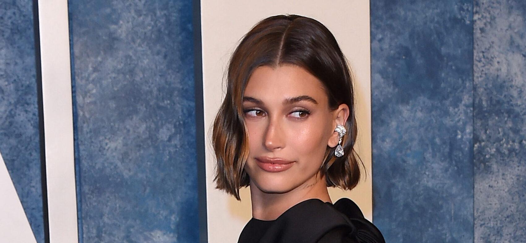 Hailey Bieber Shuts Down Pregnancy Rumors With Ab Baring Pics