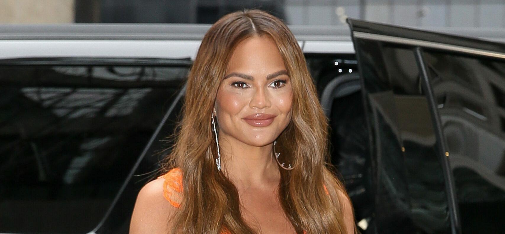 Chrissy Teigen Replaces Her Lawn With Turf And Got Mixed Reactions From