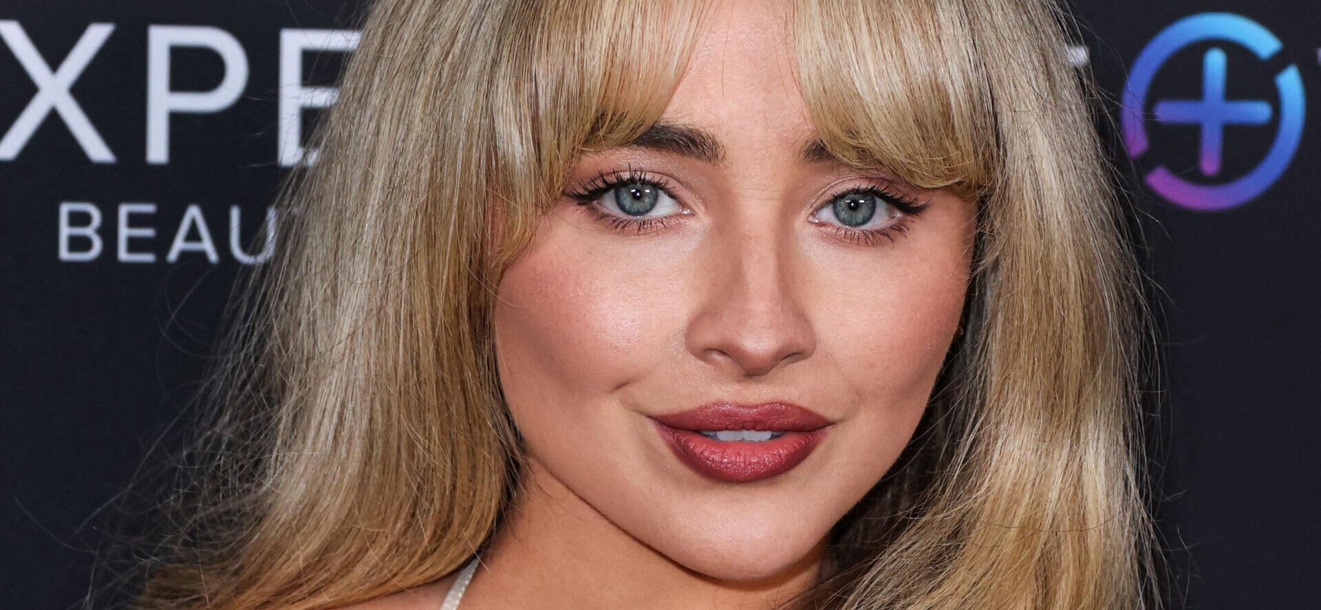 Sabrina Carpenter In Newspaper Bodysuit Told She Looks ‘Cheap’