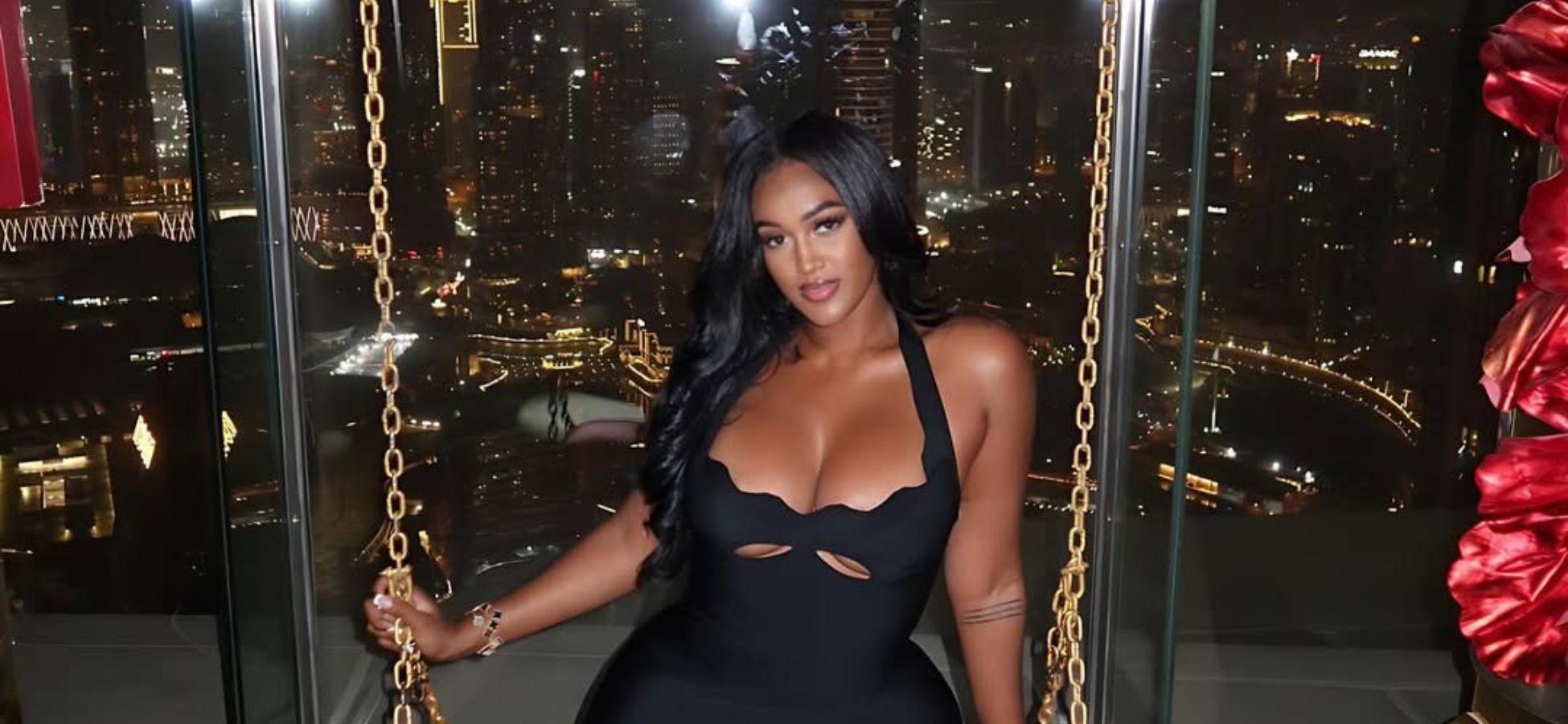 Antoniqua ‘Nique’ Brown Dares Fans To Look Away In Barely-There Lace