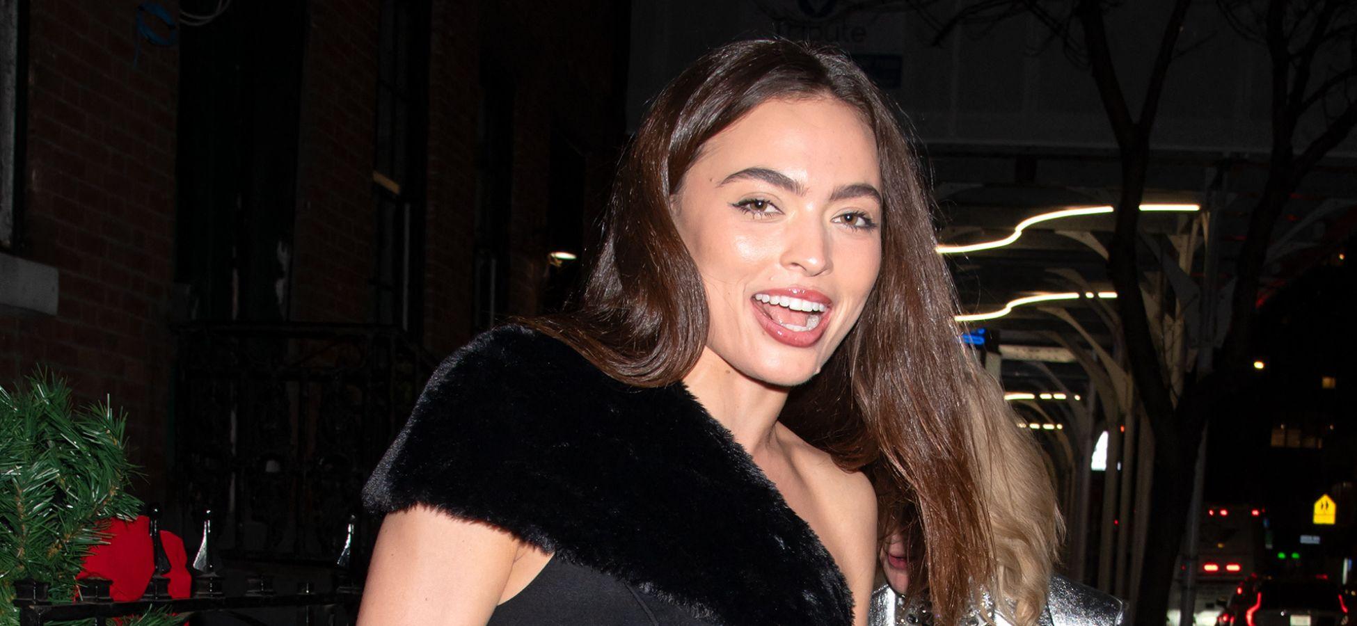 Grace Ann Nader oferece energia do “pacote total” em um ousado maiô preto