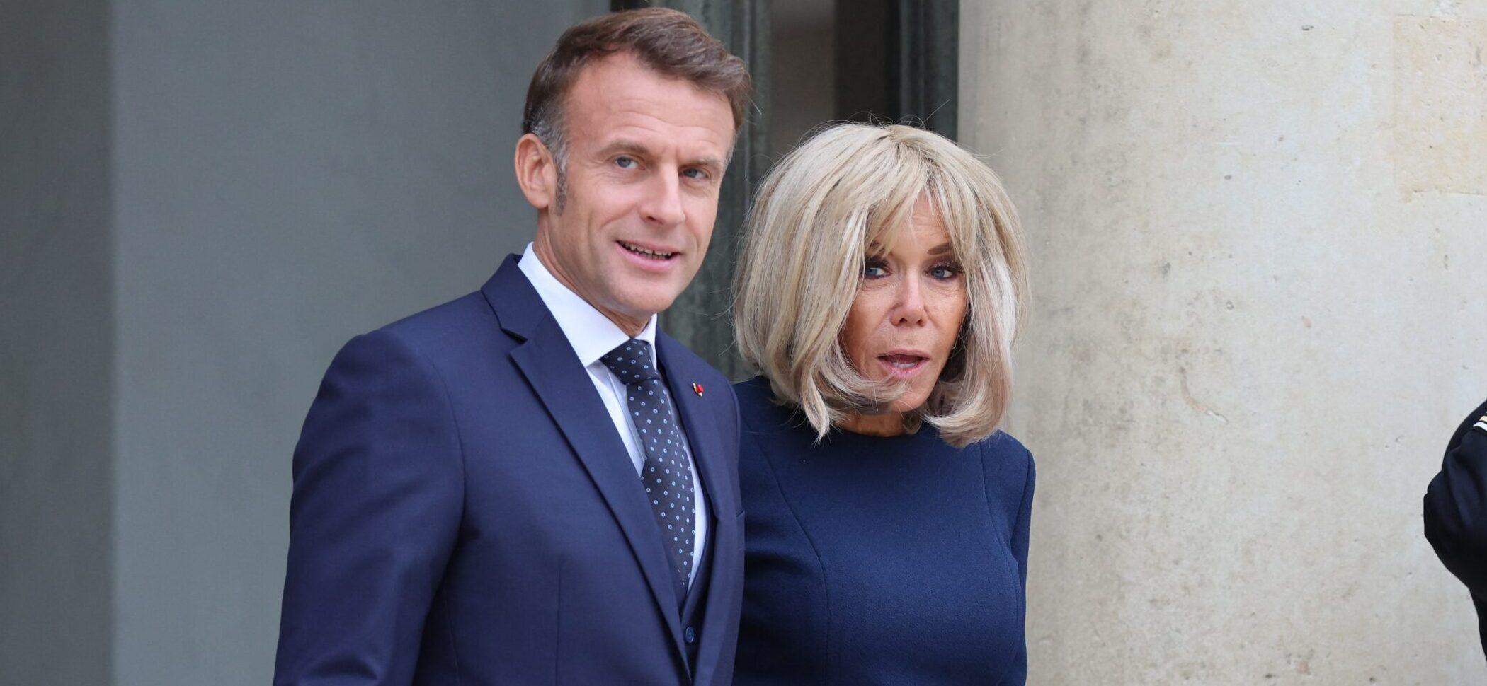 Brigitte Macron luta com sua aparência em meio a acusações de trans Brigitte Macron luta com sua aparência em meio a acusações de trans