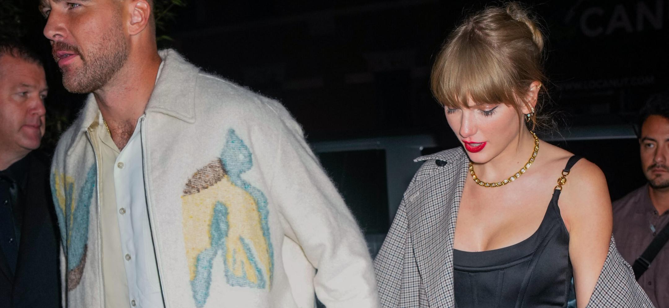 Taylor Swift Leaves Her Mark On Travis Kelce With Hickey-Like Bruise?!