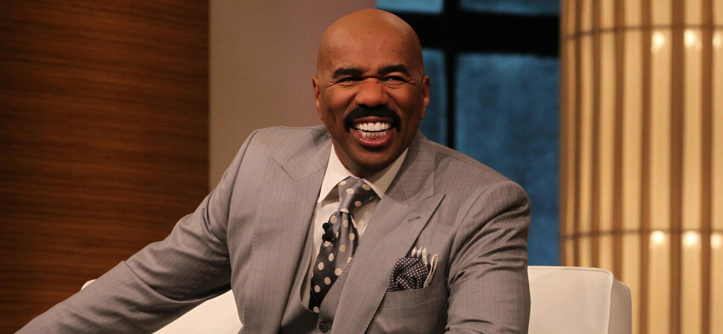 Steve Harvey Enthusiastic About Jennifer Hudson's Talk Show