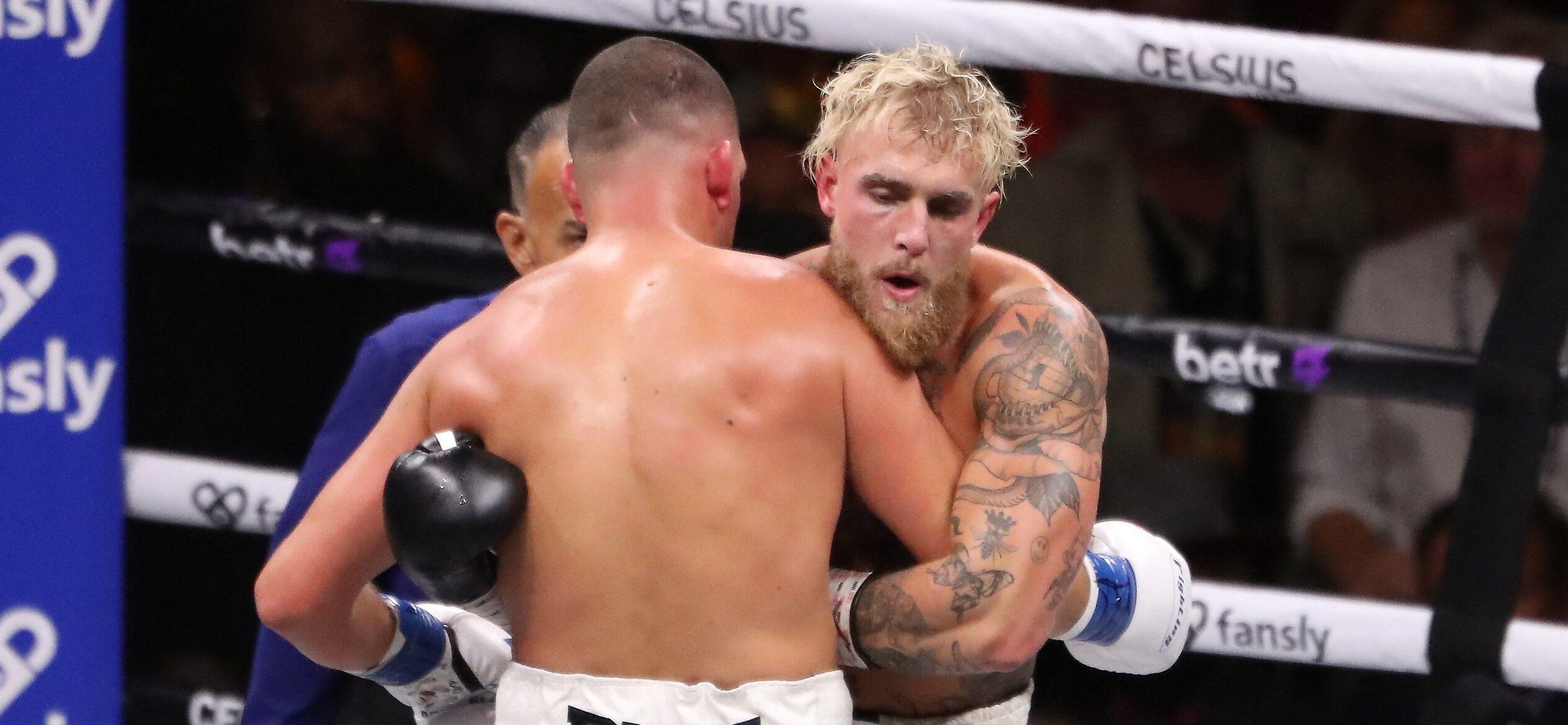 Jake Paul culpa a falta de preparação pela derrota por nocaute para Anthony Joshua