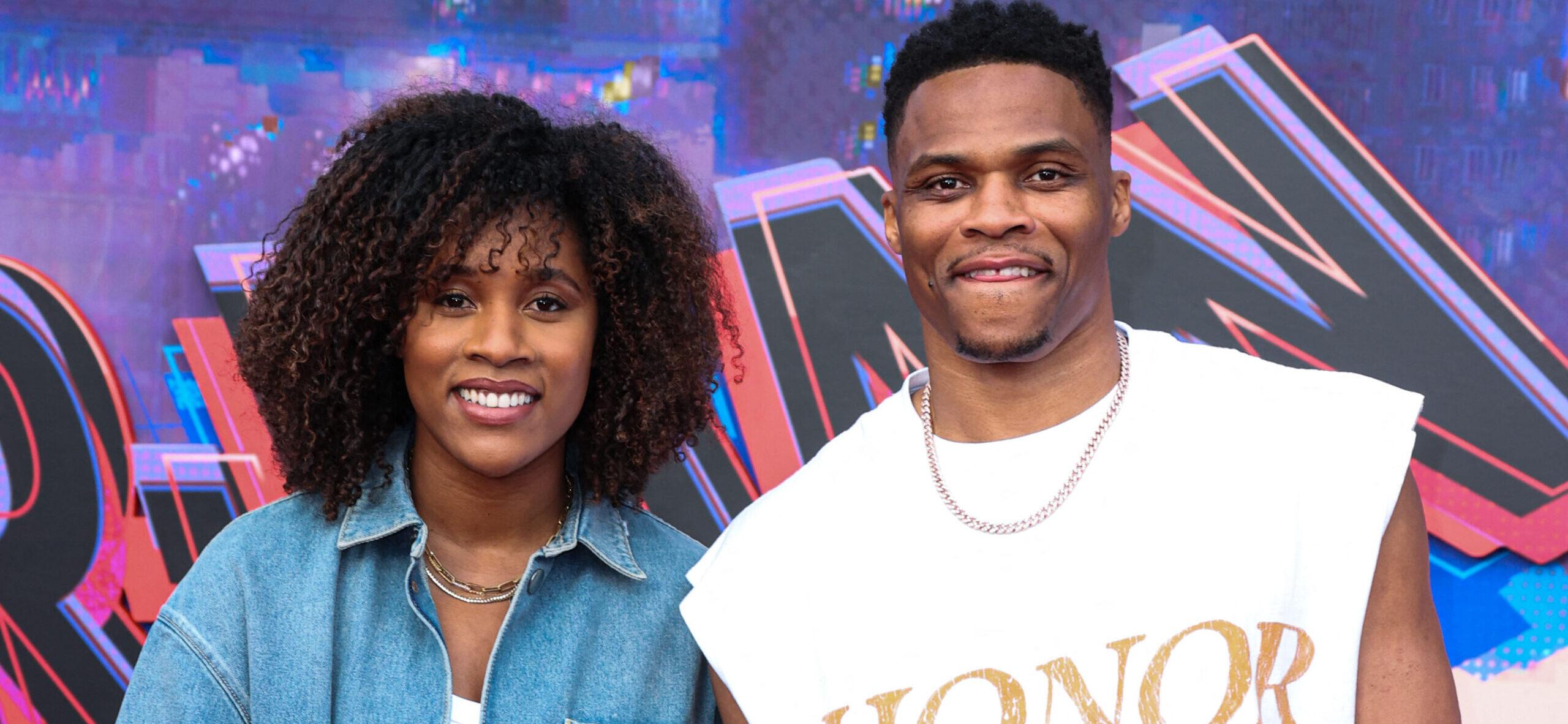 A esposa de Russell Westbrook recebeu uma mensagem horrível sobre a aposta perdida