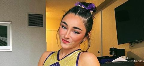 LSU Gymnastics Star Elena Arenas Stuns In Her Tight Low-Cut Top