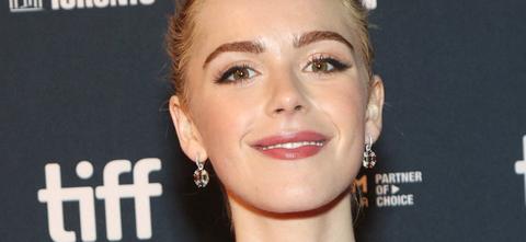 Kiernan Shipka In Skimpy Underwear Shows Off Her 'Birthday Bow'