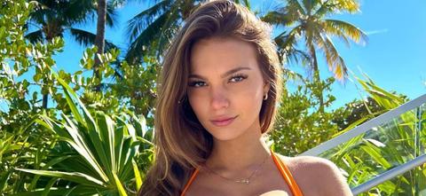 Grace Boor Bares All In A Nearly-There Bikini