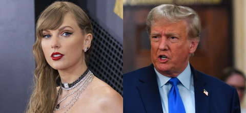 Taylor Swift Breaks Silence On Donald Trump Posting AI Images Of Her