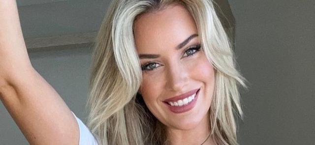 Paige Spiranac In Plunging Top Highlights 'Fantastic Genes'