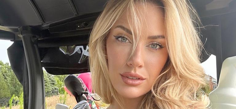 Paige Spiranac Wears Nothing Beneath Her Open Jacket