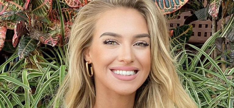 Veronika Rajek In Plunging Bikini Shows Her Coconut 'Milk'