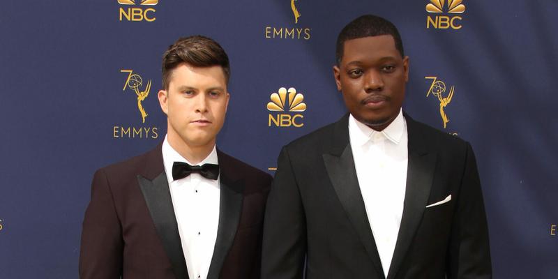 Colin Jost & Michael Che at the Emmys