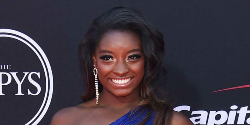 Simone Biles Arrivals at the ESPY Awards in Los Angeles
