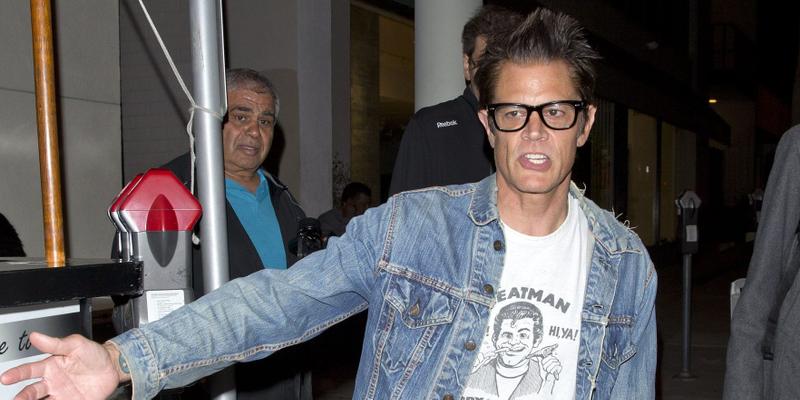 Johnny Knoxville seen leaving dinner at apos Craigs apos in West Hollywood CA
