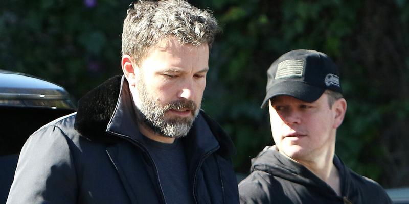 Ben Affleck and Matt Damon out for breakfast in Brentwood
