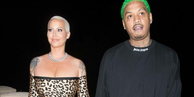 Amber Rose Dumps Boyfriend On Instagram, Accuses Him Of Cheating With 12 Women