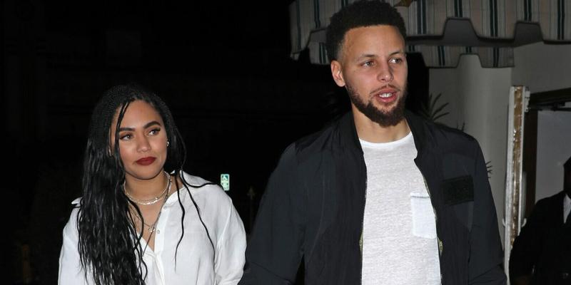 Stephen Curry and Ayesha Curry grab dinner at the Delilah restaurant