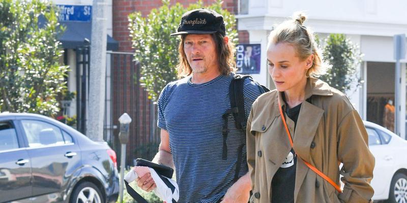 Diane Kruger and Norman Reedus Out and About