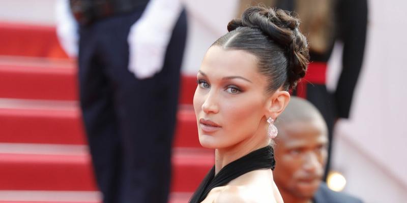 Bella Hadid attends the quot Annette quot screening and opening ceremony during the 74th annual Cannes Film Festival on July 06 2021 in Cannes France