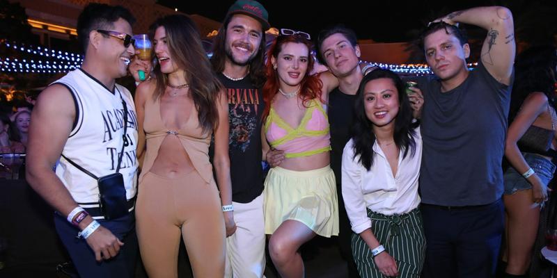 Bella Thorne STUNS At The Wynn, Las Vegas Partying With ‘The Chainsmokers!’