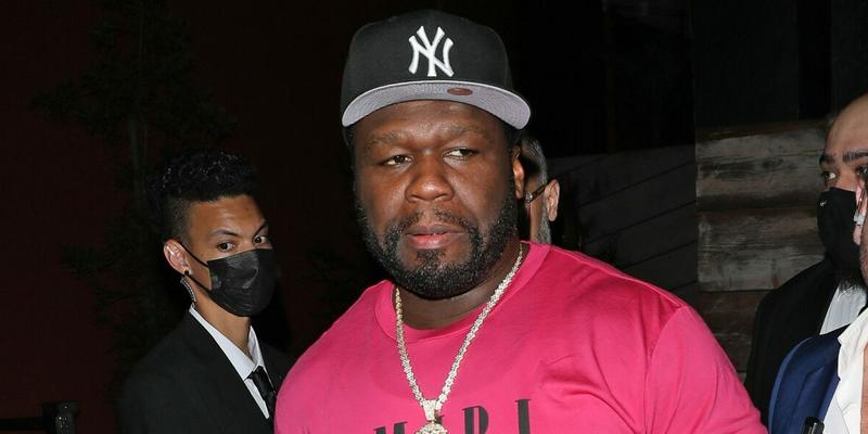 Rapper 50 Cent parties at the Poppy club with friends