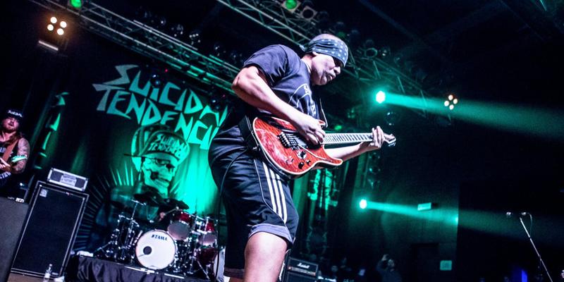 Crossover trash band Suicidal Tendencies performs live at Live Club in Trezzo sull'Adda, Italy on the Persistence Tour 2017 on January 27, 2017. 27 Jan 2017 Pictured: Suicidal Tendencies. Photo credit: ZUMA Press / MEGA TheMegaAgency.com +1 888 505 6342 (Mega Agency TagID: MEGA13900_004.jpg) [Photo via Mega Agency]