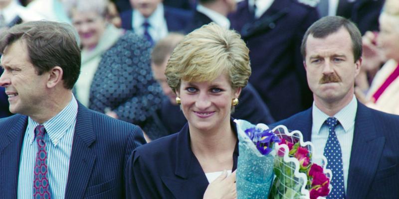 Princess Diana in Plaistow 1990