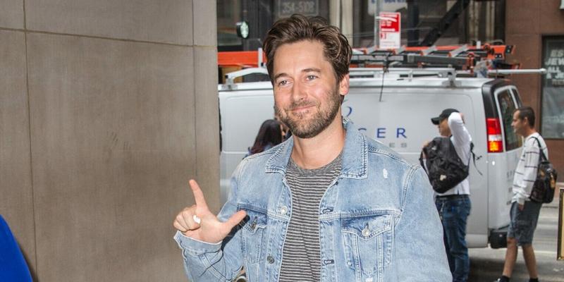 Ryan Eggold is seen arriving at the Today Show.