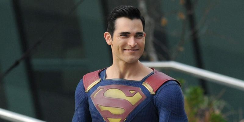Melissa Benoist and Tyler Hoechlin take a break filming Supergirl and Superman in Vancouver