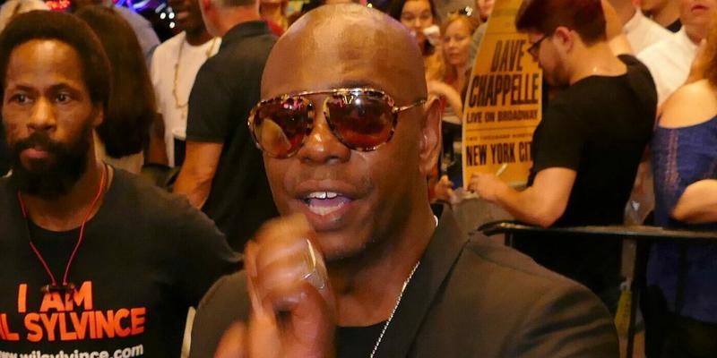 Comic Legend Dave Chappelle Seen Leaving His Show On Broadway