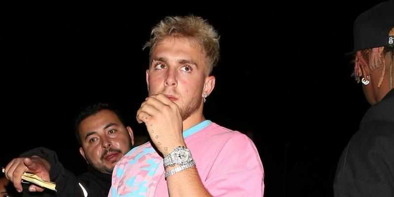 YouTuber Jake Paul arrives at Hyde Lounge for a Halloween party